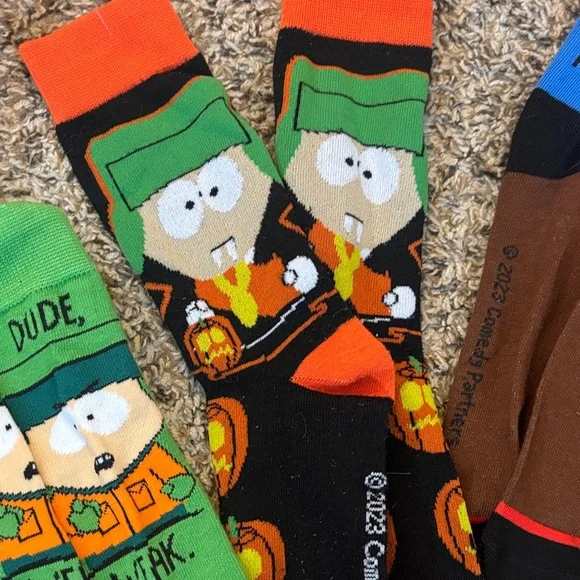 Cartoon Character Men's Socks Set - Multicolor - Picture 3 of 6
